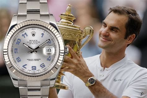 federer rolex uhr